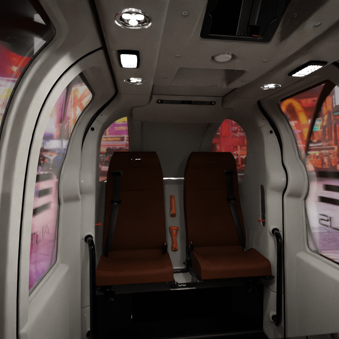 Inside EVIE 1.0 Shuttle