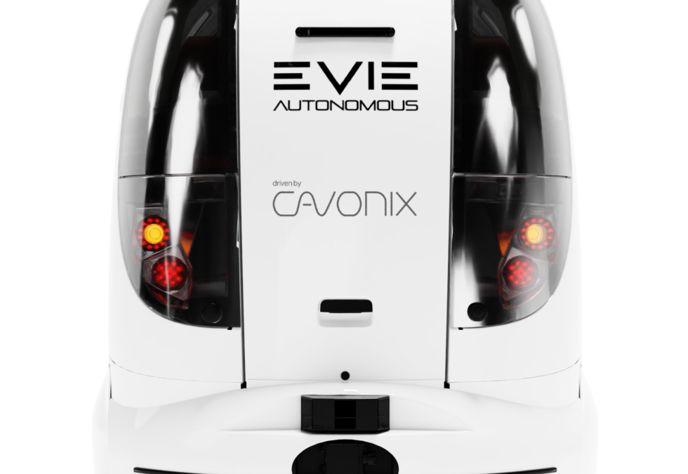 EVIE Selects Cavonix to provide Autonomous Technology for Electric Pods